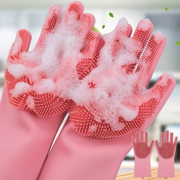 Cleaning Gloves - Magic Silicon Cleaning Gloves